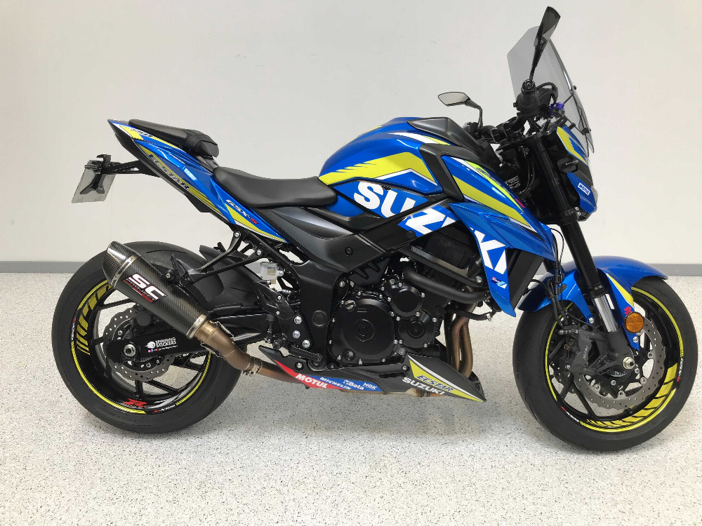 Suzuki GSX-S 750 2020 vue gauche