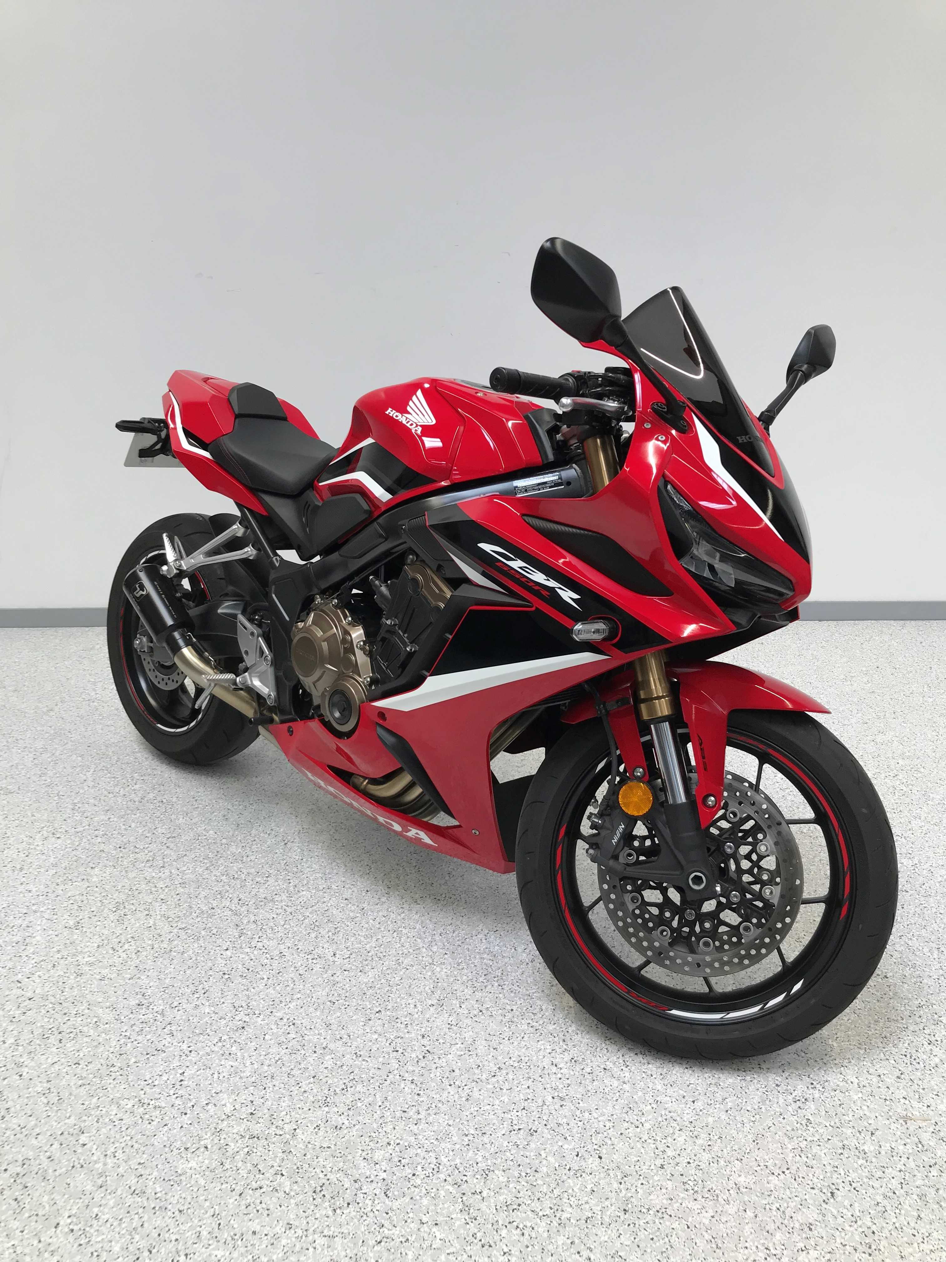 Honda CBR 650 R ABS 2021 HD vue 3/4 droite