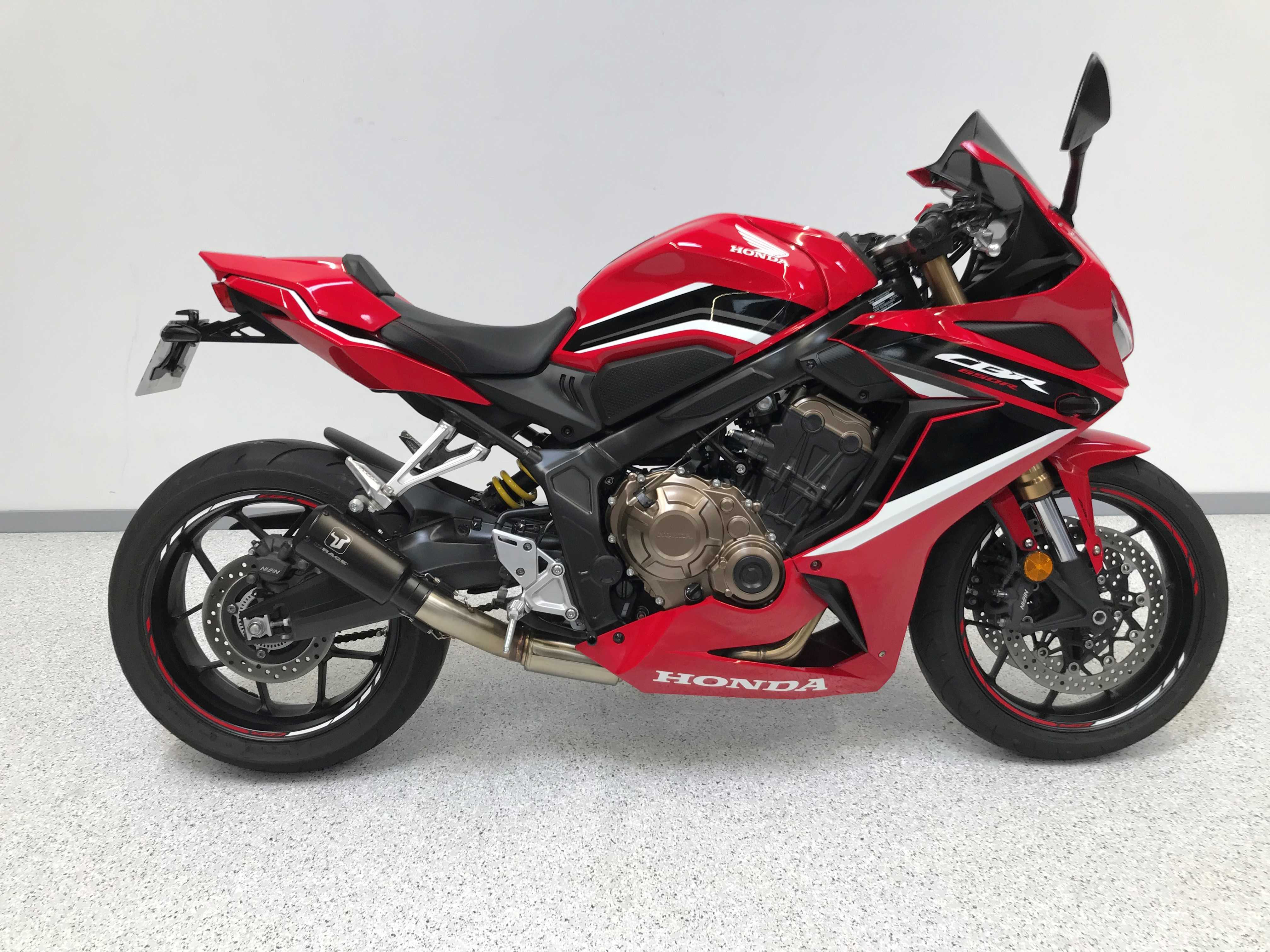 Honda CBR 650 R ABS 2021 HD vue gauche