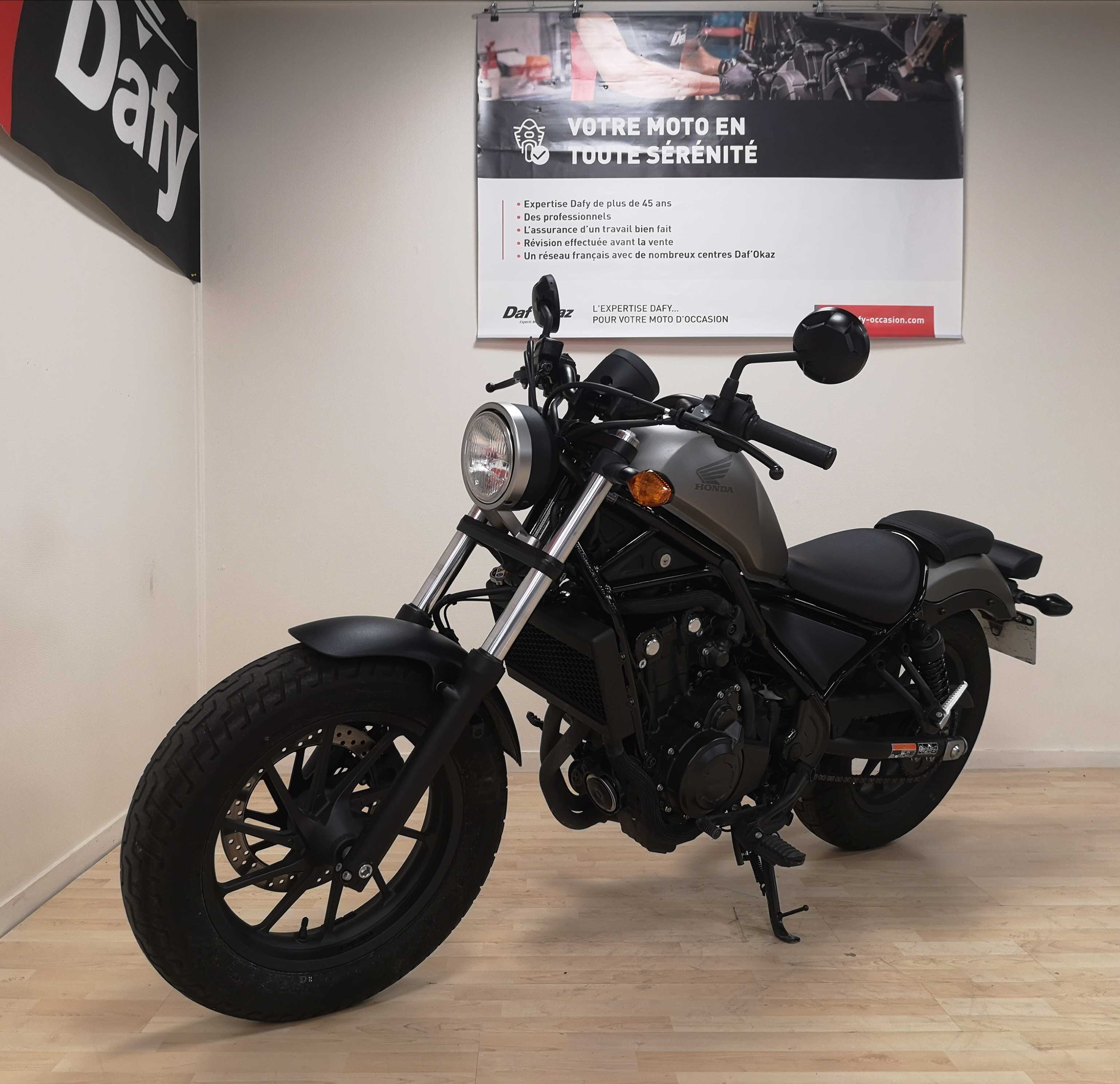 Honda CMX 500 Rebel 2017 HD vue avant