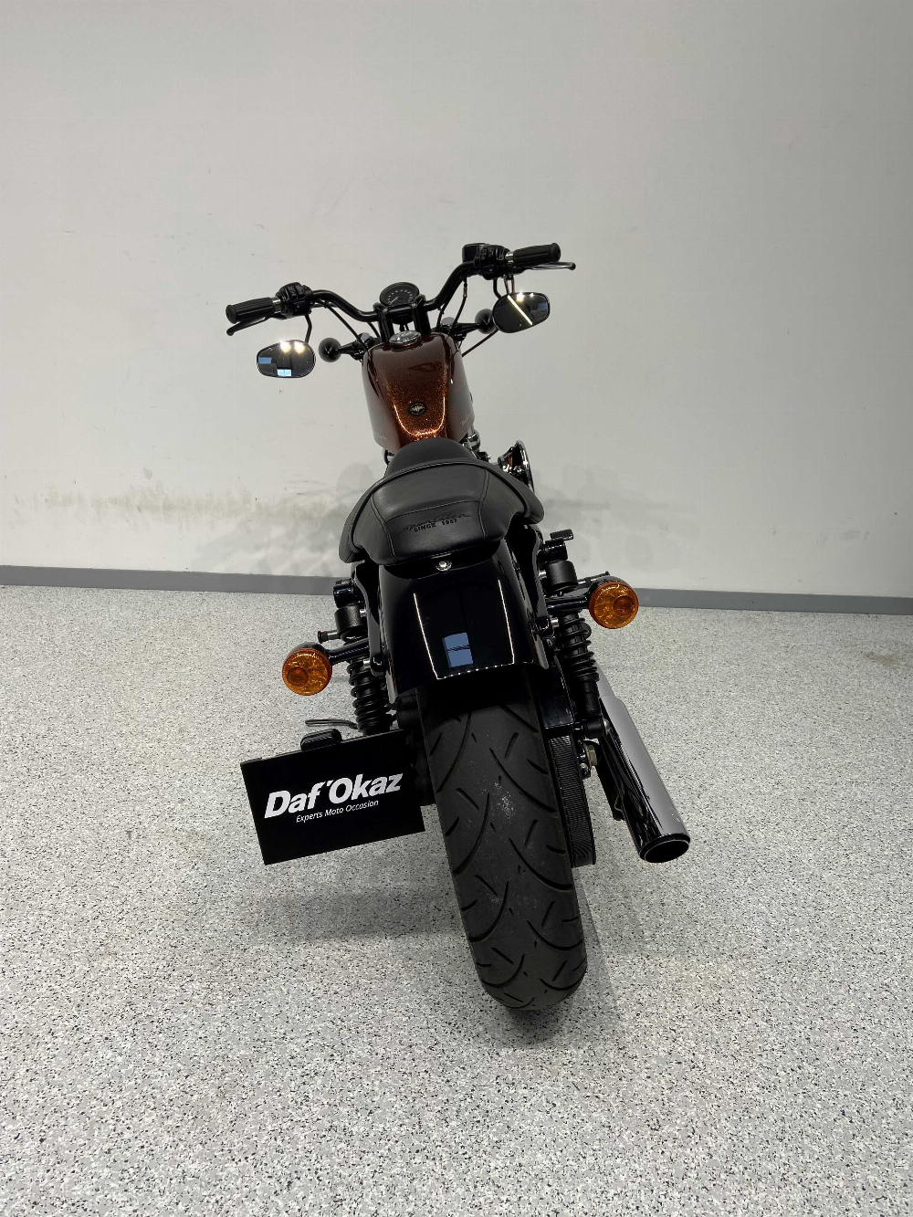Harley-Davidson XL 1200 2014 vue arrière