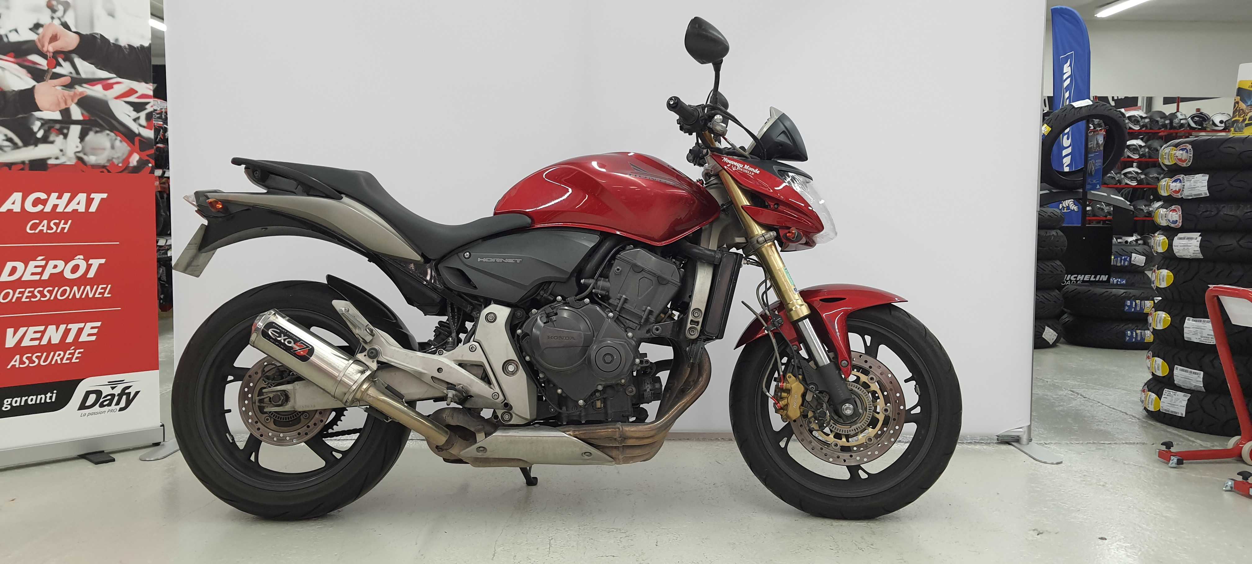 Honda CB 600 F Hornet 2007 HD vue gauche