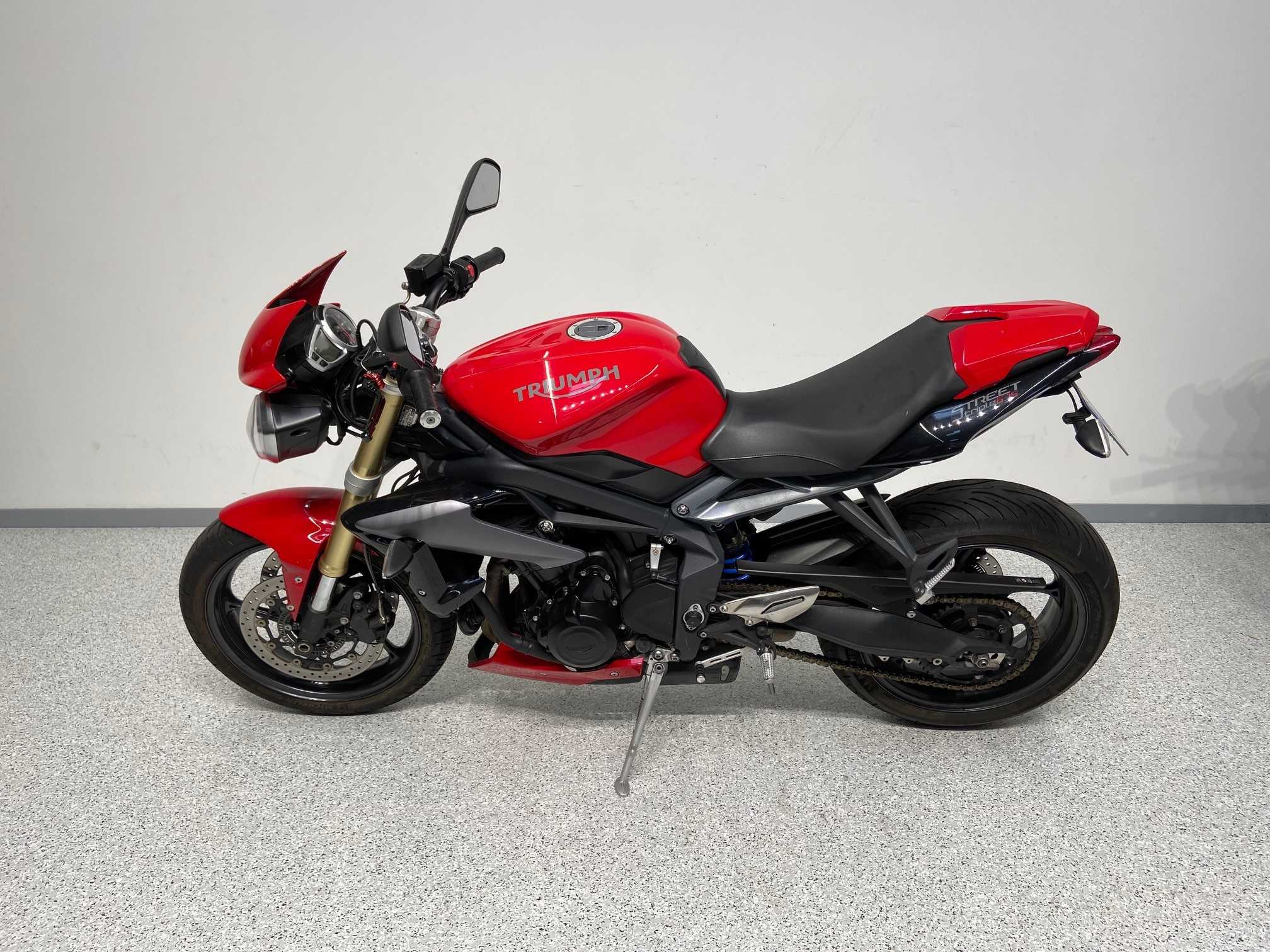 Triumph 675 Street Triple 2015 HD vue gauche