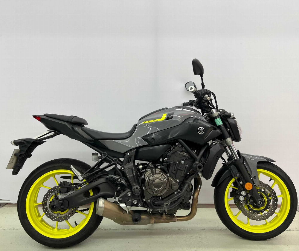 Yamaha MT-07 ABS (35KW) 2018 vue gauche