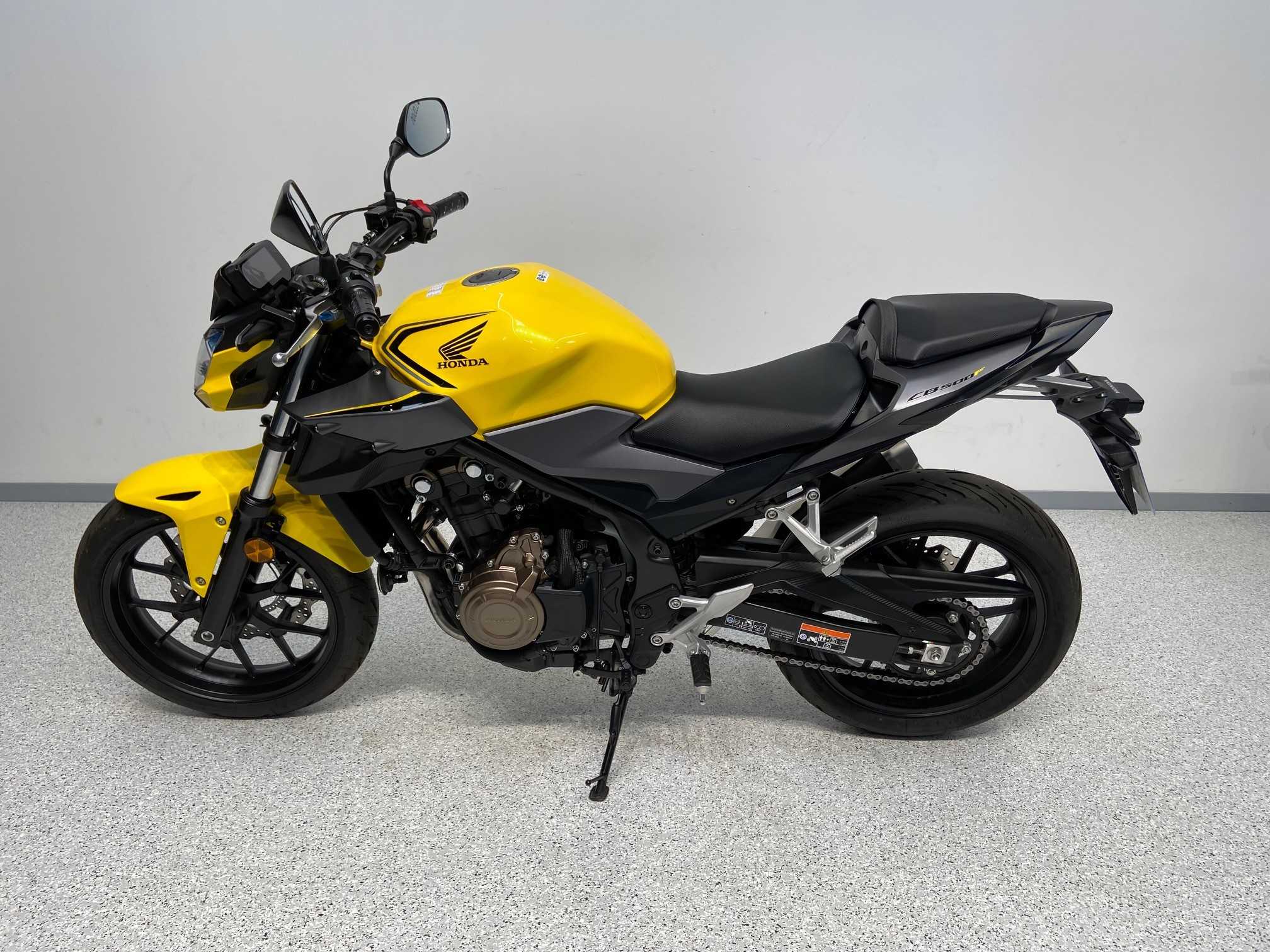 OJ Copri Moto Impermeabile Taglia L Per Honda CB 500 F ABS 2015 - Telo Copertura Nero Con Cinghia E Asola Per Lucchetto