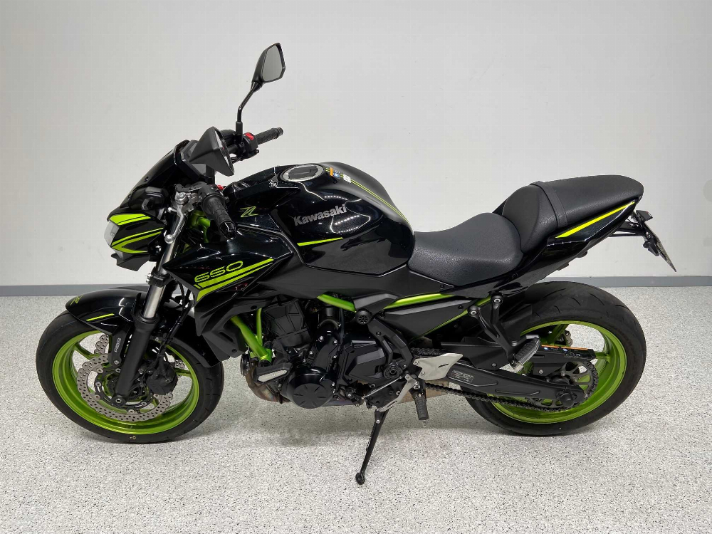 Kawasaki Z 650 2021 vue gauche