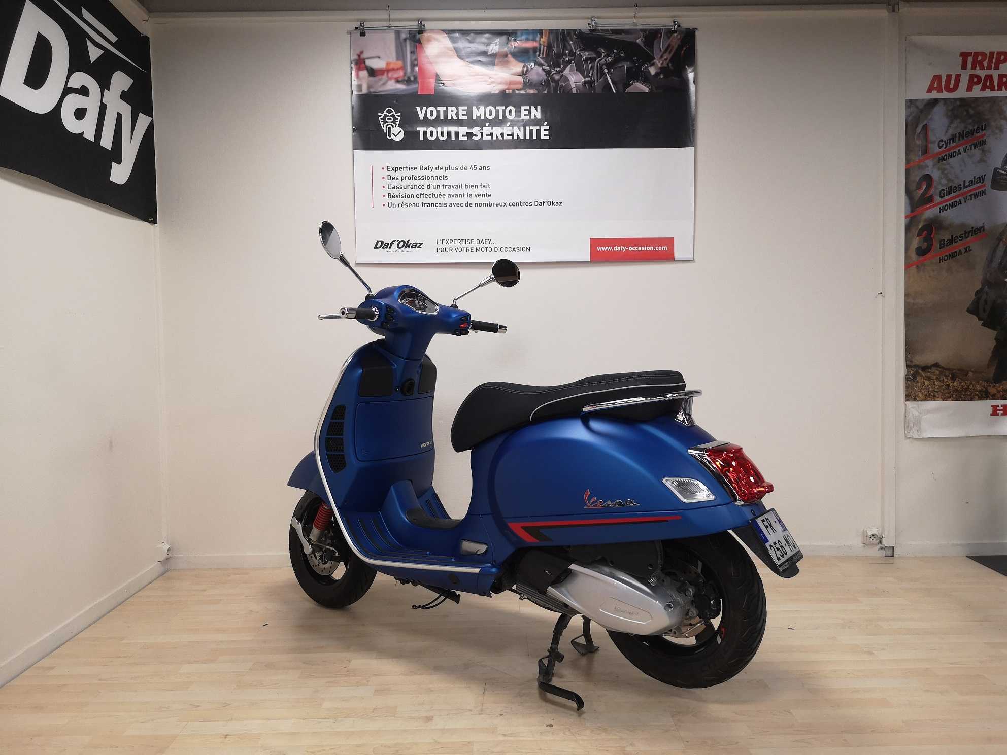 Vespa GTS 2020 HD vue arrière