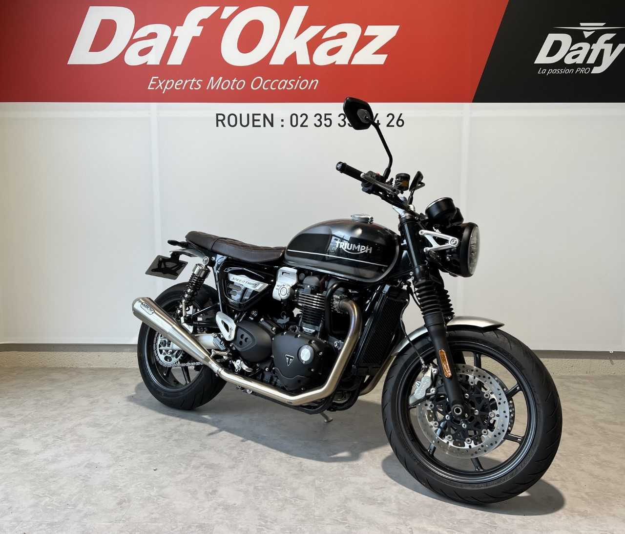 Triumph 1200 Speed Twin 2020 HD vue 3/4 droite