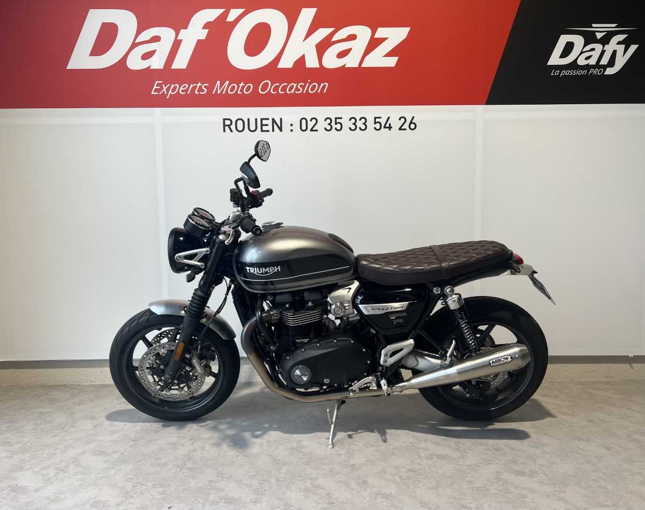 Triumph 1200 Speed Twin 2020 HD vue gauche