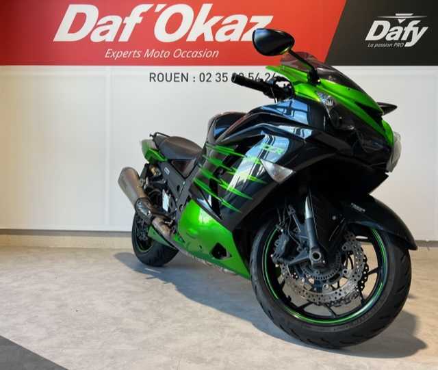 Kawasaki ZZR 1400 Performance Sport 2015 vue 3/4 droite