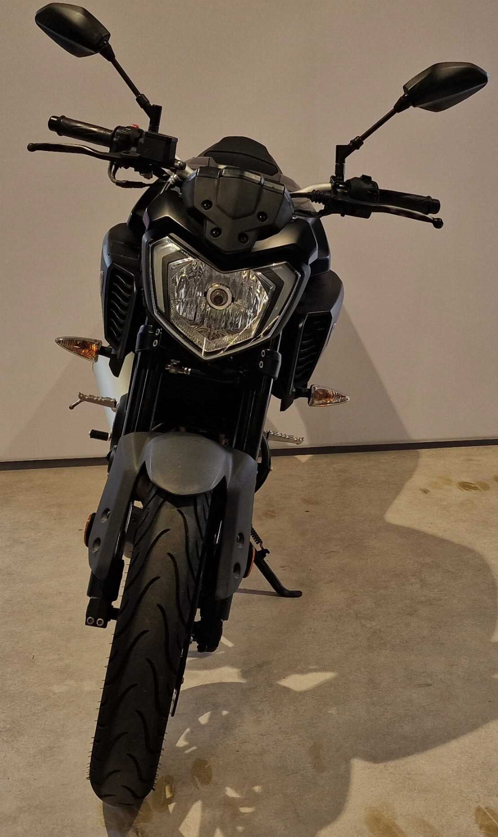 Yamaha MT 125 ABS 2018 vue avant