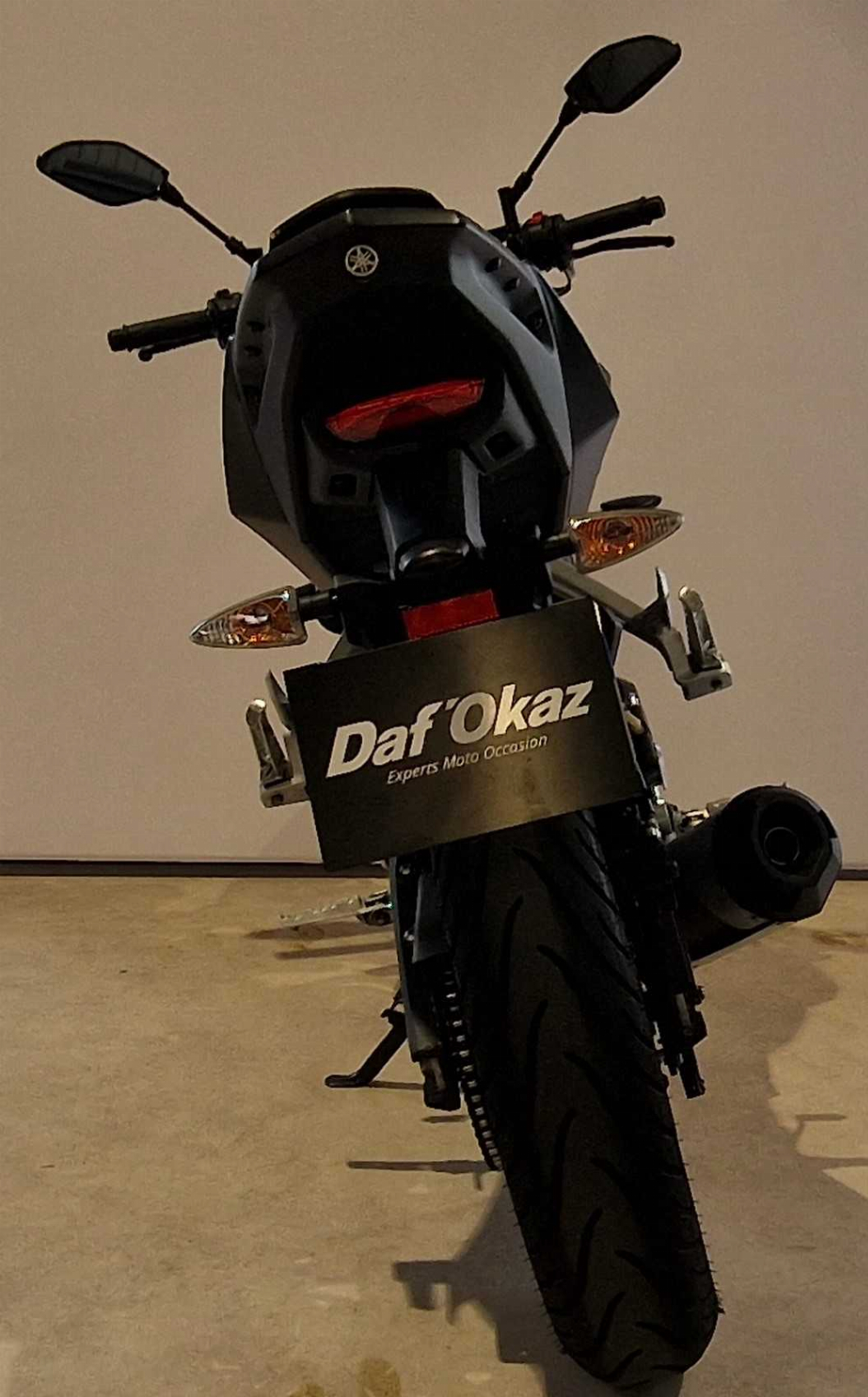 Yamaha MT 125 ABS 2018 vue arrière