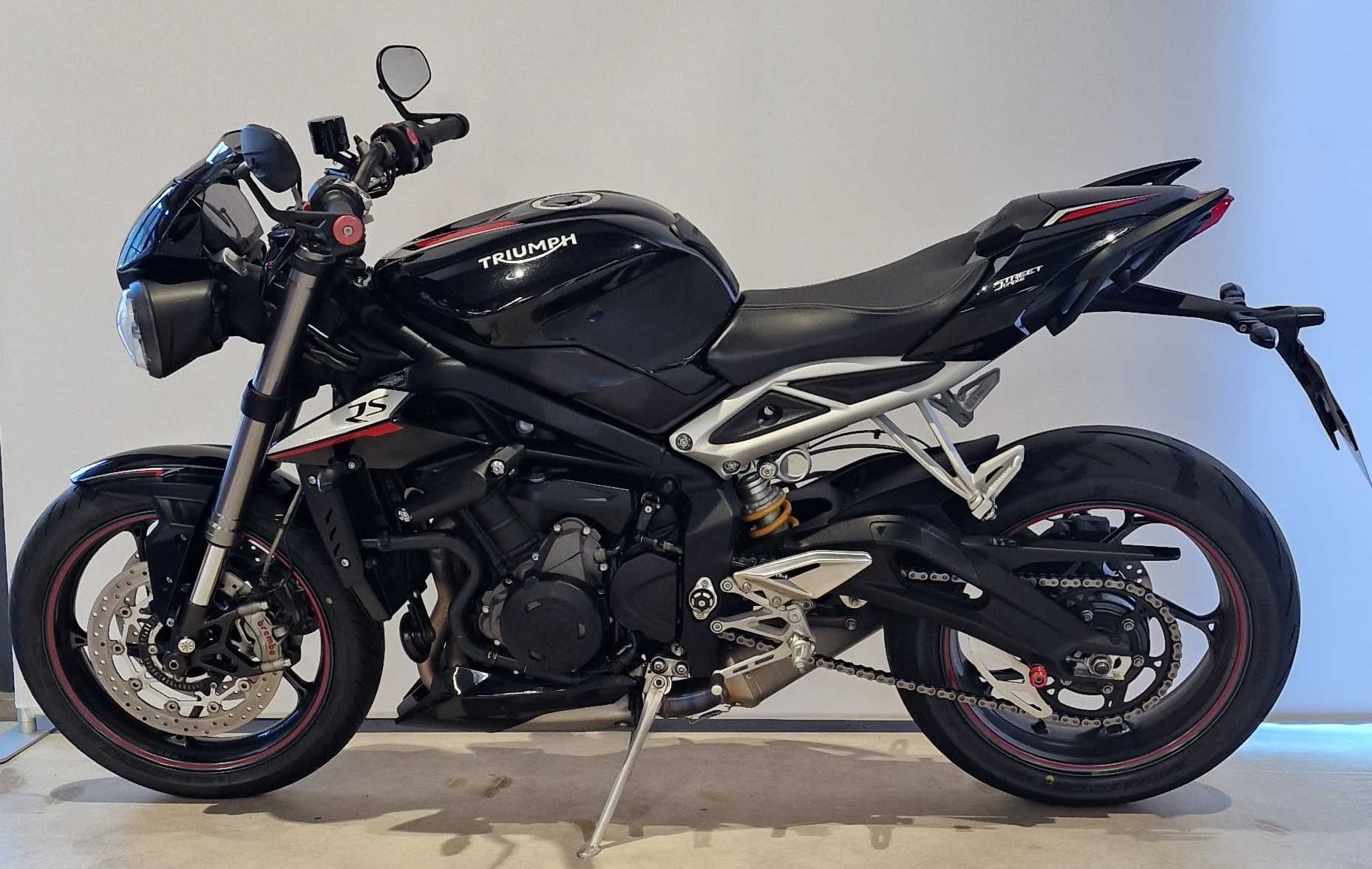 Triumph 765 Street Triple RS 2020 HD vue gauche