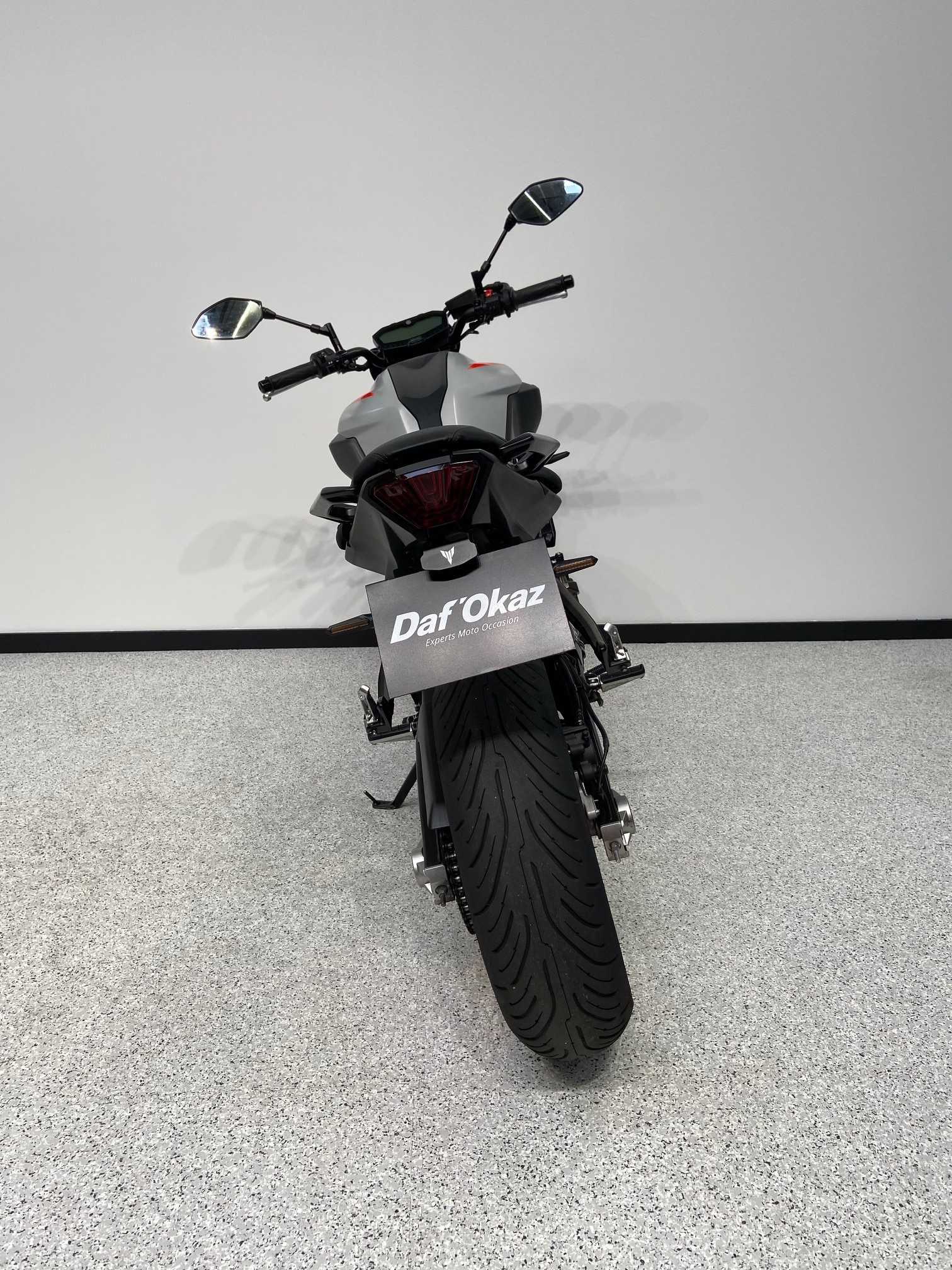 Yamaha MT-07 ABS 2018 HD vue arrière