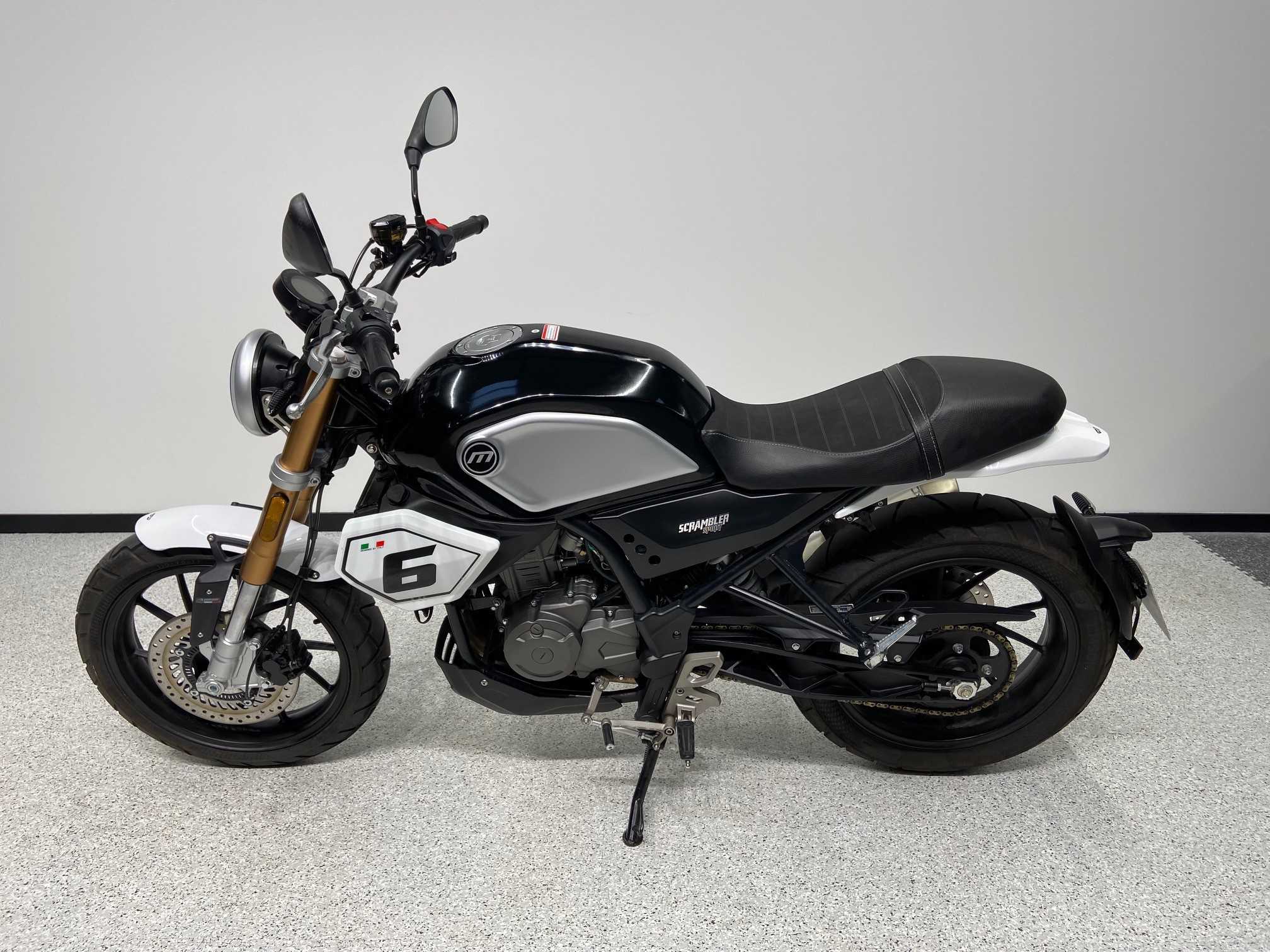 Masai 125 SCRAMBLER SPORT 2021 HD vue gauche