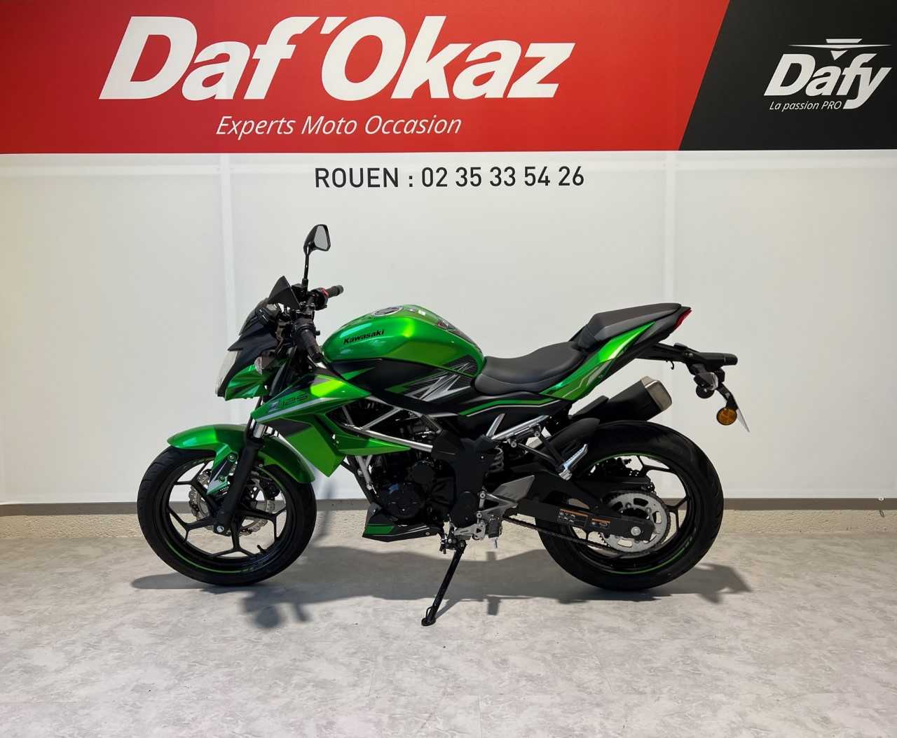 Kawasaki Z 125 2019 HD vue gauche