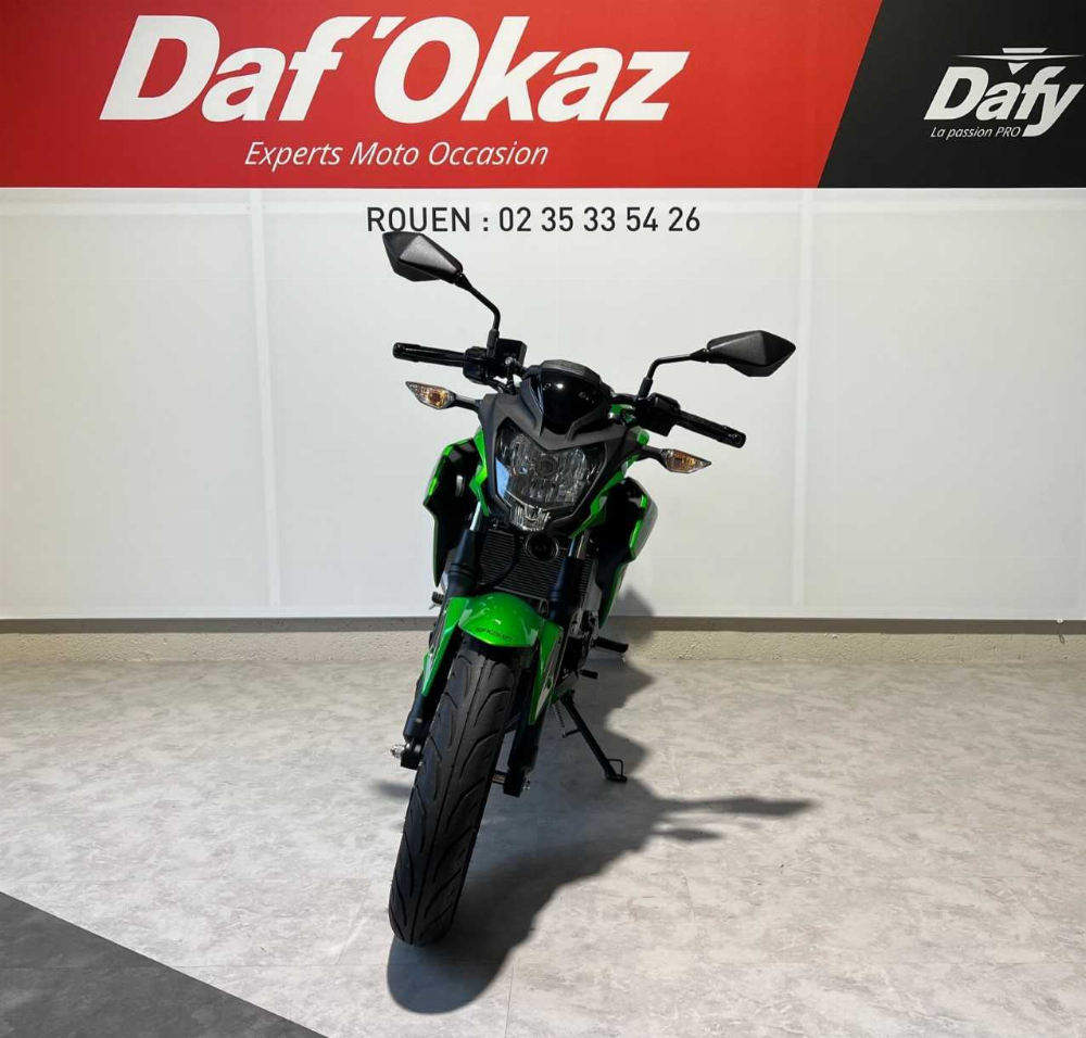 Kawasaki Z 125 2019 vue avant