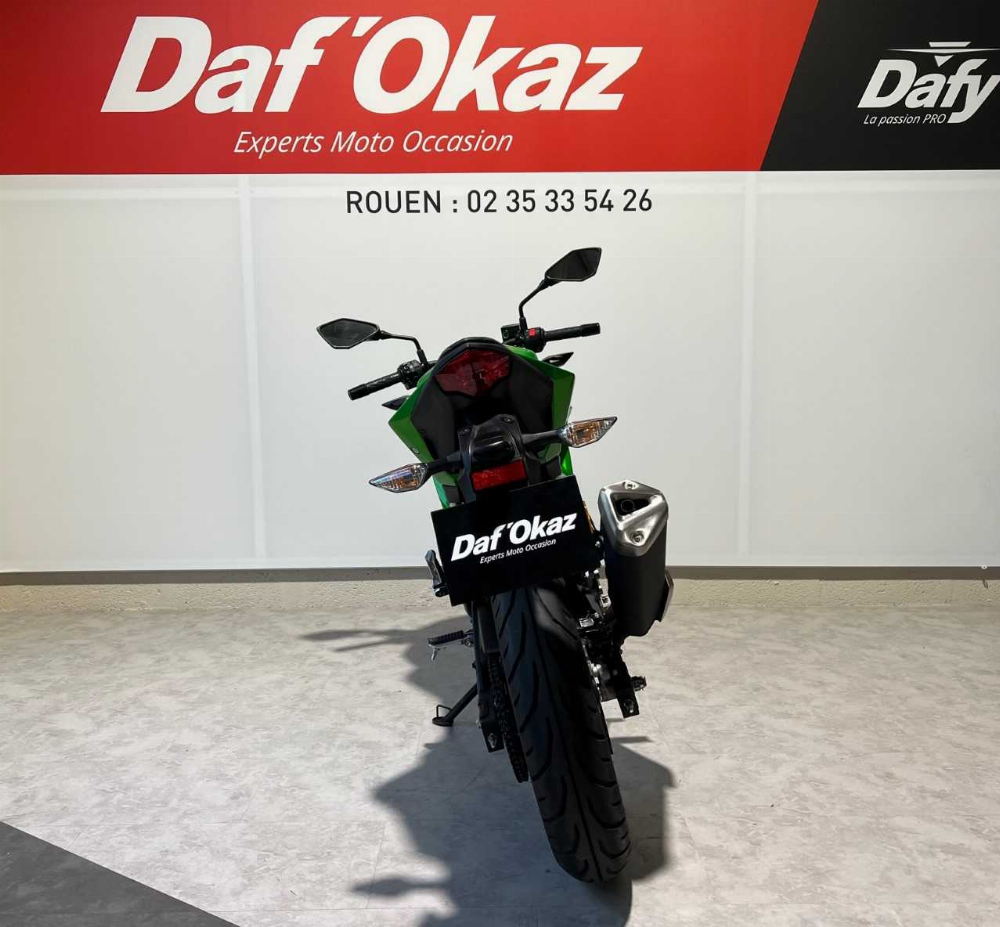 Kawasaki Z 125 2019 vue arrière
