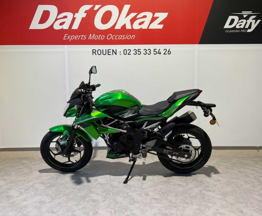 Kawasaki Z 125 2019 vue gauche